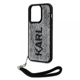 Karl Lagerfeld iPhone 15 Pro Skal Sequin Svart