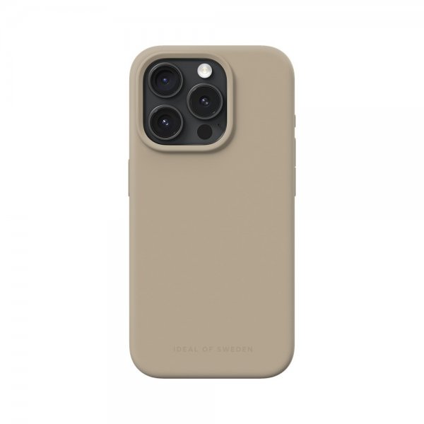 Ideal of Sweden iPhone 15 Pro Skal Silicone Case MagSafe Beige
