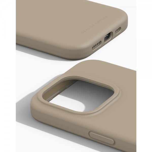 Ideal of Sweden iPhone 15 Pro Skal Silicone Case MagSafe Beige