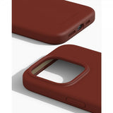 Ideal of Sweden iPhone 15 Pro Skal Silicone Case MagSafe Dark Amber