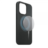 Xqisit iPhone 15 Pro Skal Silicone Case MagSafe Svart