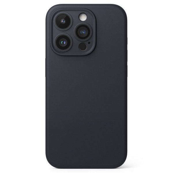 Ringke iPhone 15 Pro Skal Silicone Magnetic Deep Blue