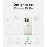 Ringke iPhone 15 Pro Skal Silicone Magnetic Stone
