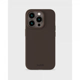 holdit iPhone 15 Pro Skal Silikon Chocolate