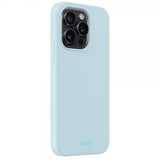 holdit iPhone 15 Pro Skal Silikon Mineral Blue