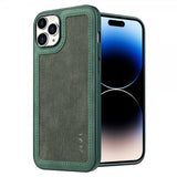 X-Level iPhone 15 Pro Skal Skarvad Grön