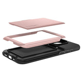 Spigen iPhone 15 Pro Skal Slim Armor CS Rose Gold