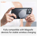 Baseus iPhone 15 Pro Skal Smart Ring Series MagSafe Svart