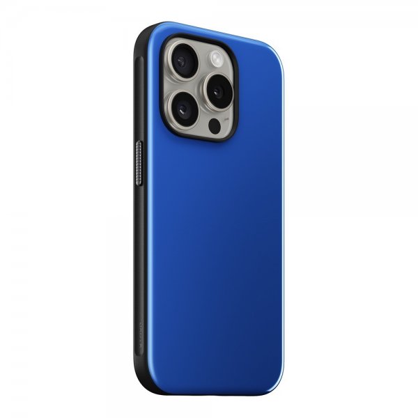 Nomad iPhone 15 Pro Skal Sport Case Super Blue