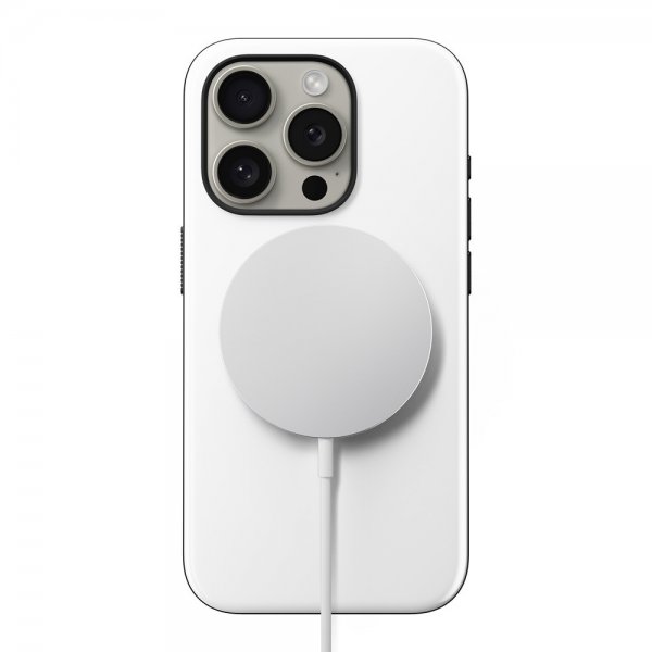 Nomad iPhone 15 Pro Skal Sport Case Vit