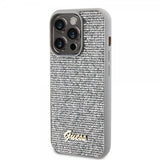 Guess iPhone 15 Pro Skal Square Mirror Silver