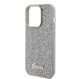 Guess iPhone 15 Pro Skal Square Mirror Silver