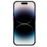 Nillkin iPhone 15 Pro Skal Super Frosted Shield Pro Logo Hole Svart