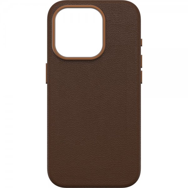 Otterbox iPhone 15 Pro Skal Symmetry Cactus Leather MagSafe Rich Adobe