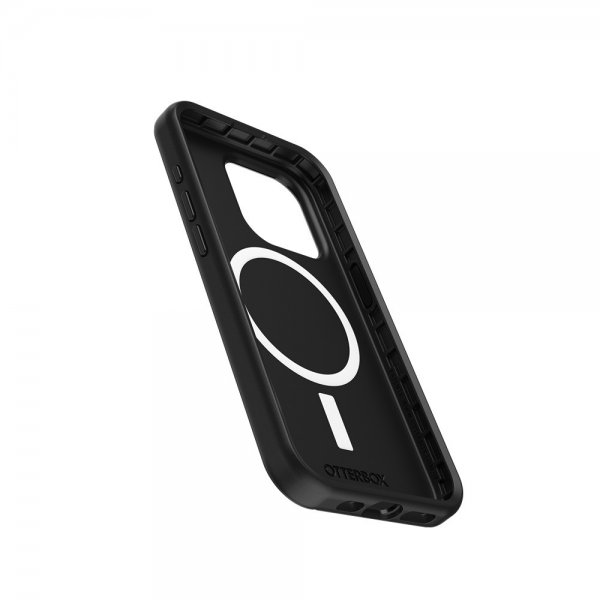 Otterbox iPhone 15 Pro Skal Symmetry MagSafe Svart