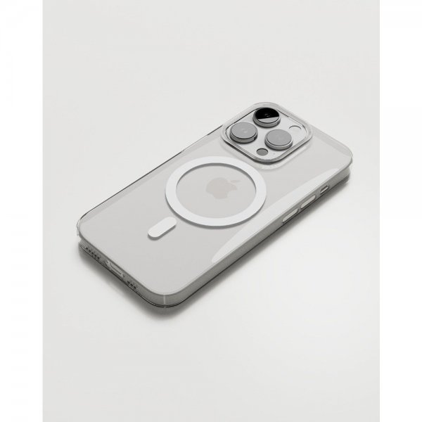 Nudient iPhone 15 Pro Skal Thin Case MagSafe Transparent