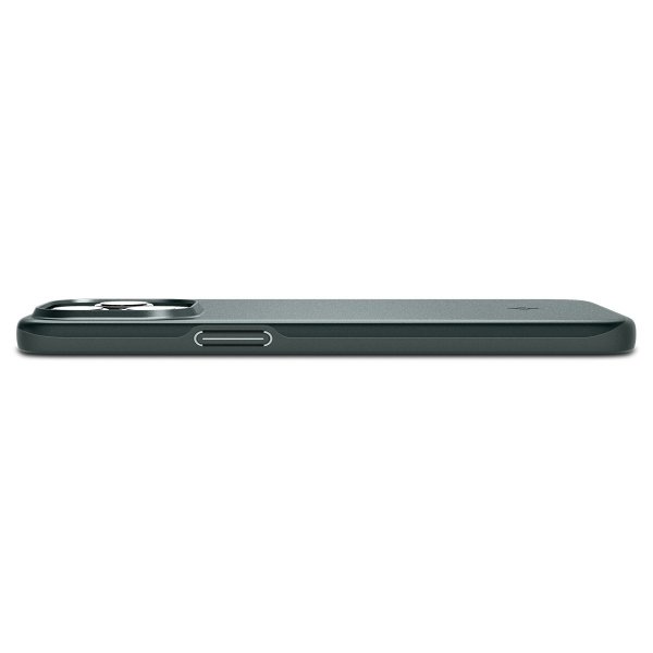 Spigen iPhone 15 Pro Skal Thin Fit Abyss Green