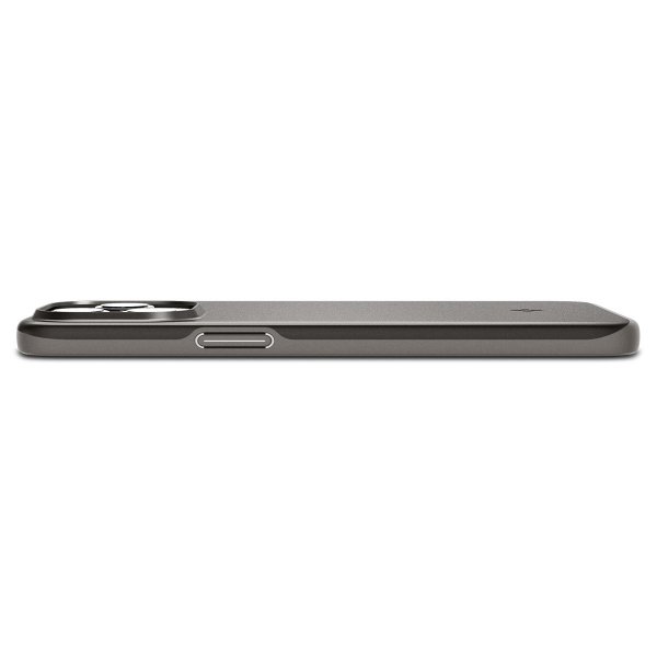 Spigen iPhone 15 Pro Skal Thin Fit Gunmetal