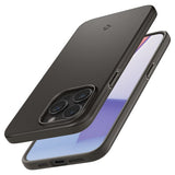Spigen iPhone 15 Pro Skal Thin Fit Gunmetal
