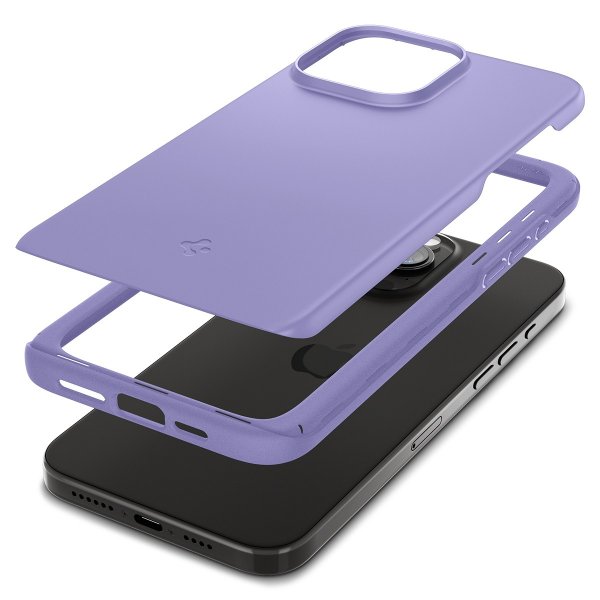 Spigen iPhone 15 Pro Skal Thin Fit Iris Purple