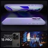 Spigen iPhone 15 Pro Skal Thin Fit Iris Purple
