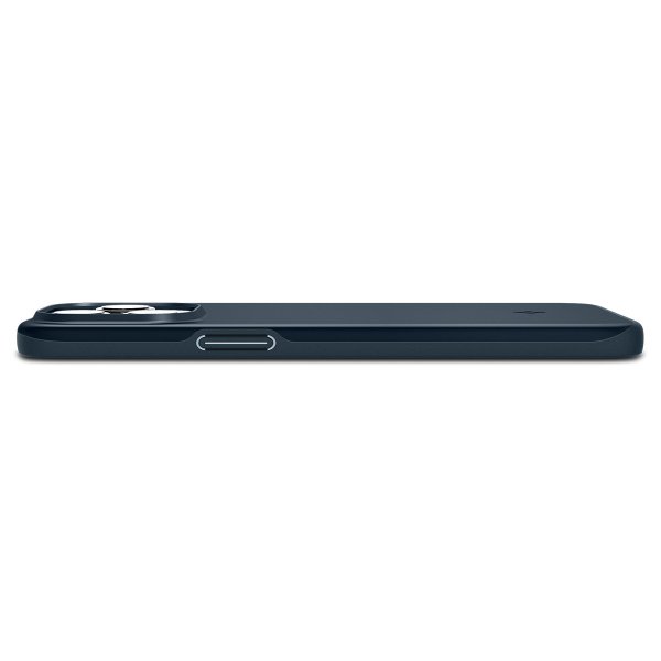 Spigen iPhone 15 Pro Skal Thin Fit Metal Slate