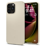Spigen iPhone 15 Pro Skal Thin Fit Mute Beige
