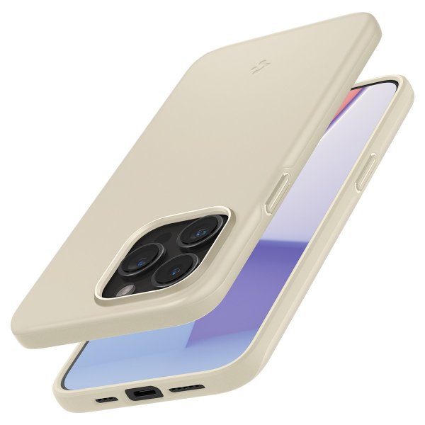 Spigen iPhone 15 Pro Skal Thin Fit Mute Beige