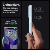 Spigen iPhone 15 Pro Skal Thin Fit Mute Blue