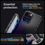Spigen iPhone 15 Pro Skal Thin Fit Svart