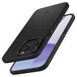 Spigen iPhone 15 Pro Skal Thin Fit Svart