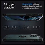 Spigen iPhone 15 Pro Skal Tough Armor MagFit Abyss Green