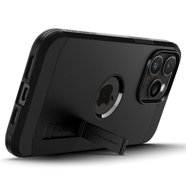 Spigen iPhone 15 Pro Skal Tough Armor MagFit Svart