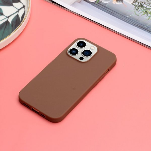 iPhone 15 Pro Skal TPU Kaffe