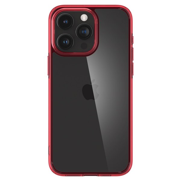 Spigen iPhone 15 Pro Skal Ultra Hybrid Deep Red