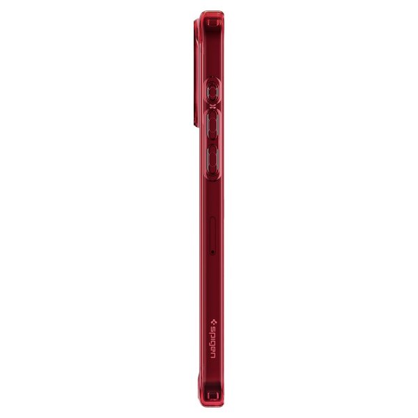 Spigen iPhone 15 Pro Skal Ultra Hybrid Deep Red