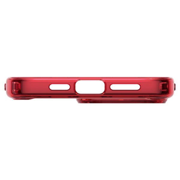 Spigen iPhone 15 Pro Skal Ultra Hybrid Deep Red