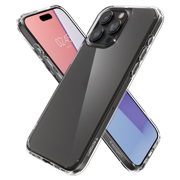 Spigen iPhone 15 Pro Skal Ultra Hybrid Frost Clear