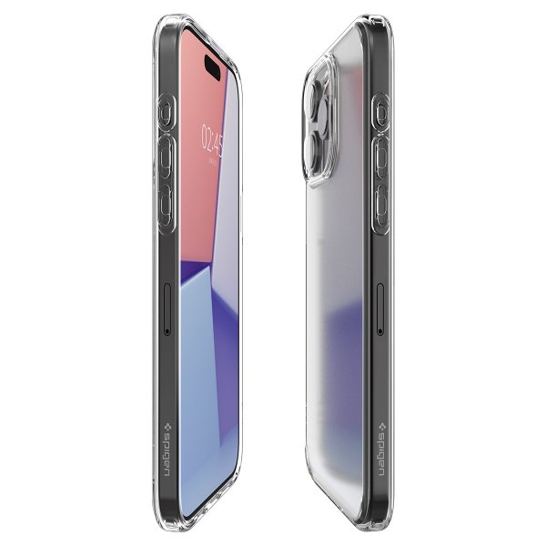 Spigen iPhone 15 Pro Skal Ultra Hybrid Frost Clear