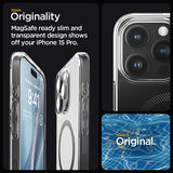 Spigen iPhone 15 Pro Skal Ultra Hybrid MagFit Carbon Fiber