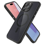 Spigen iPhone 15 Pro Skal Ultra Hybrid MagFit Frost Black