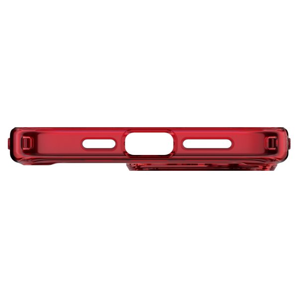 Spigen iPhone 15 Pro Skal Ultra Hybrid MagFit Frost Deep Red