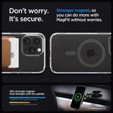 Spigen iPhone 15 Pro Skal Ultra Hybrid MagFit Graphite