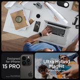 Spigen iPhone 15 Pro Skal Ultra Hybrid MagFit Guld