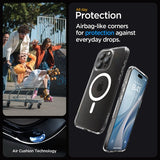Spigen iPhone 15 Pro Skal Ultra Hybrid MagFit Vit