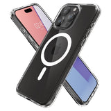 Spigen iPhone 15 Pro Skal Ultra Hybrid MagFit Vit