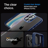 Spigen iPhone 15 Pro Skal Ultra Hybrid Navy Blue