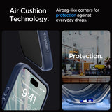 Spigen iPhone 15 Pro Skal Ultra Hybrid Navy Blue