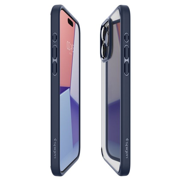 Spigen iPhone 15 Pro Skal Ultra Hybrid Navy Blue