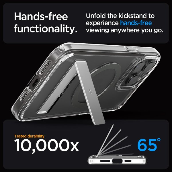 Spigen iPhone 15 Pro Skal Ultra Hybrid S MagFit Graphite